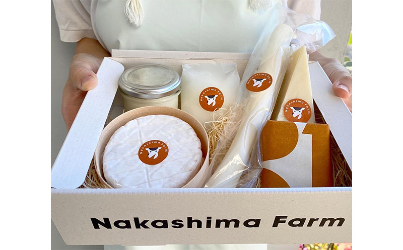 【セット】【ナカシマファーム】ナカシマファームうれしのチーズ6種セット（搾りたてのミルクで作ったフレッシュチーズ固定3種と季節のチーズ＆チーズスイーツの中から季節に合わせたチーズ3種）の合計6種