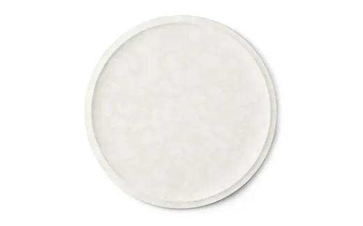 【畑萬陶苑】プレートFlat plate with rim Ф31cm ―Green Blast― 