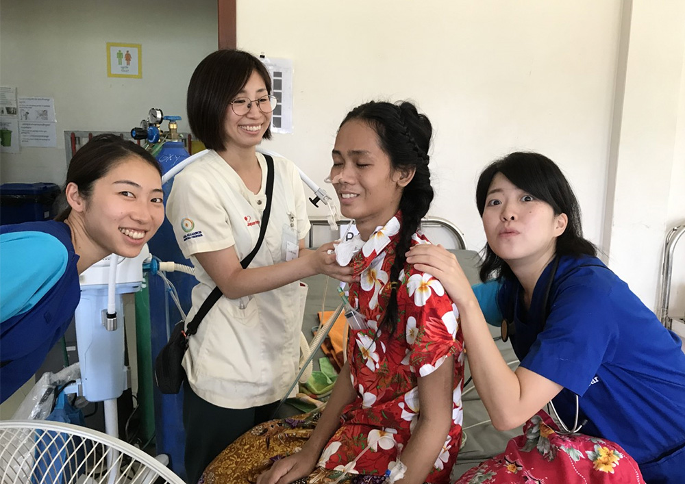 どうして日本じゃなくて、途上国にきたの？