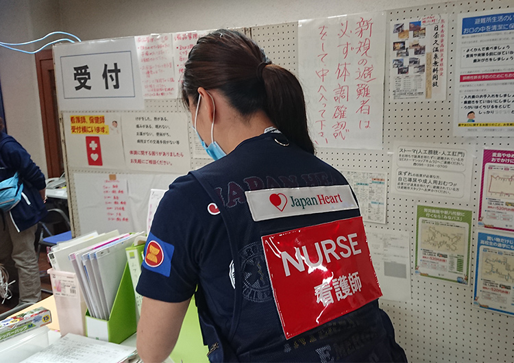 宮田看護師レポート/令和2年7月豪雨 緊急救援
