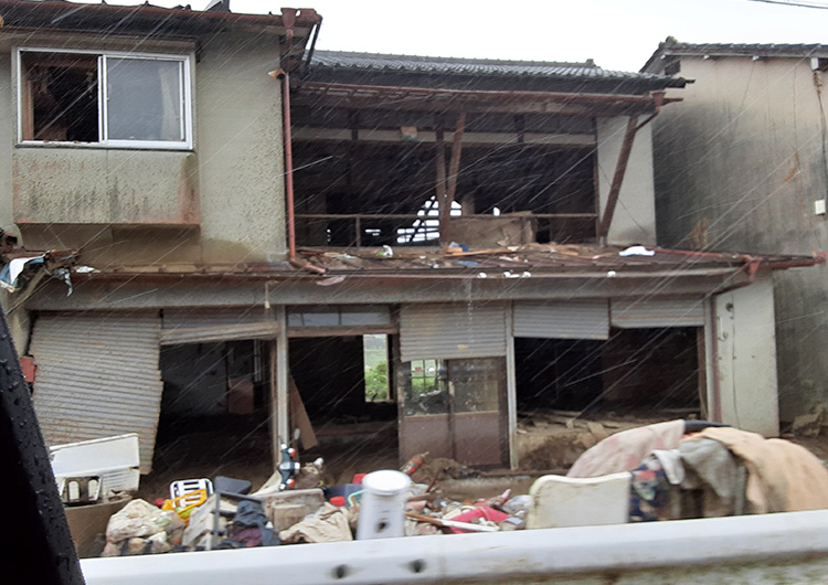 宮田看護師レポート②/令和2年7月豪雨 緊急救援