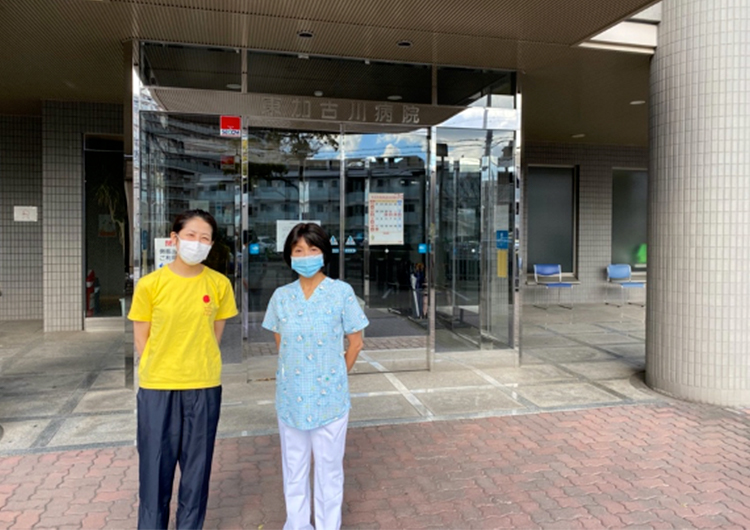 東加古川病院クラスター支援 洞口看護師によるレポート