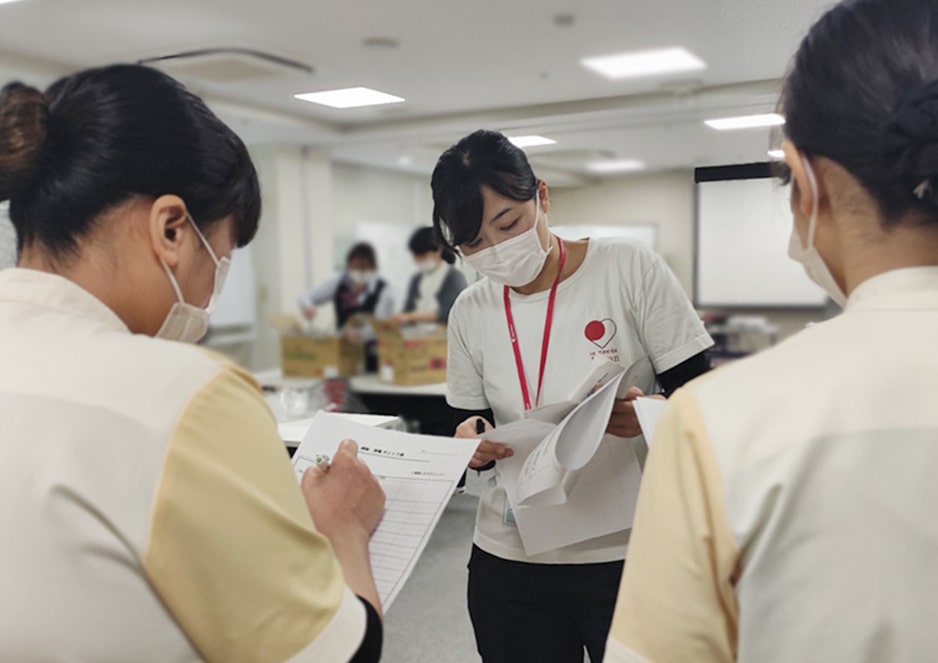 広島 病院クラスター支援 橋本看護師からのレポート