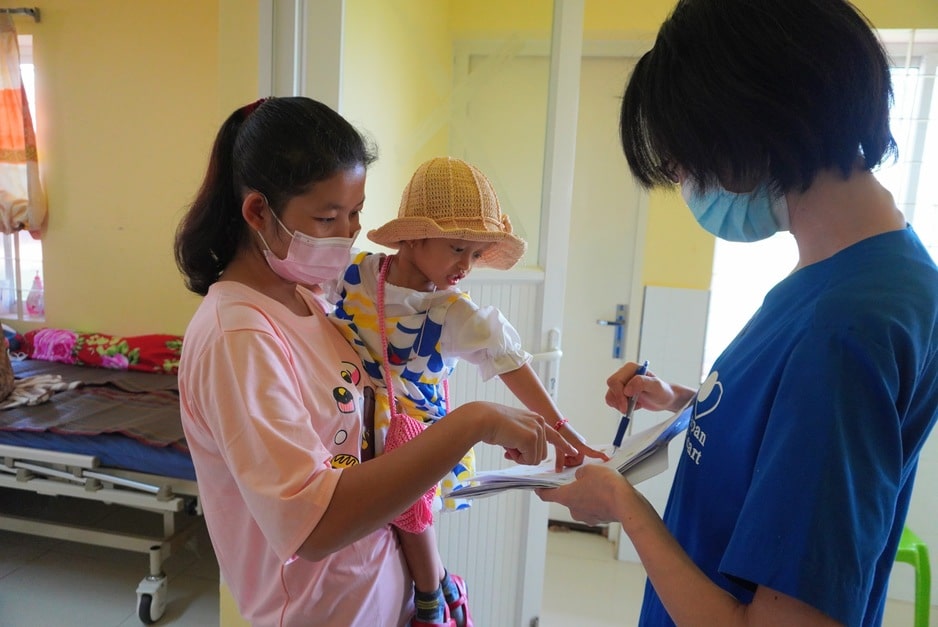 お母さんたちが少しずつ、栄養への理解を深めています！