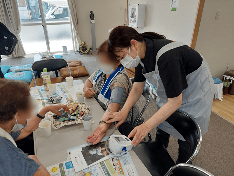 門前の仮設住宅での試み「おしゃべり喫茶」