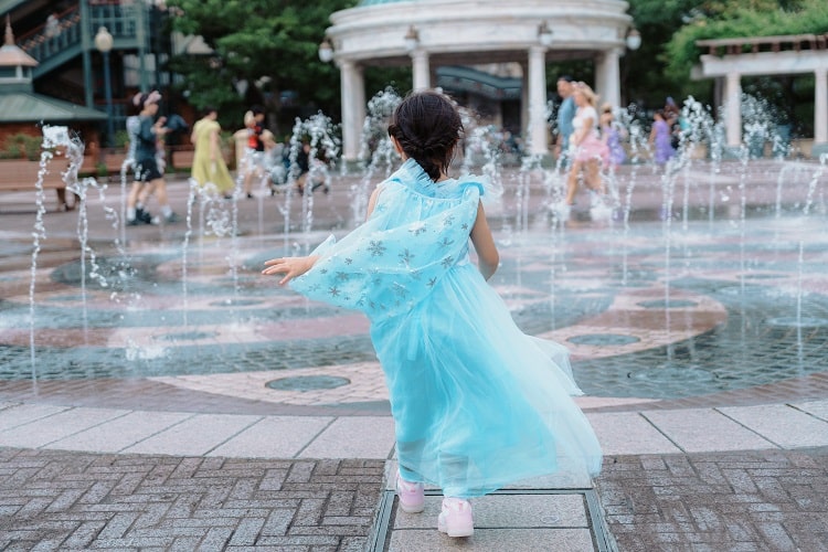 2024年8月プリンセス姉妹とファンタジースプリングスへ