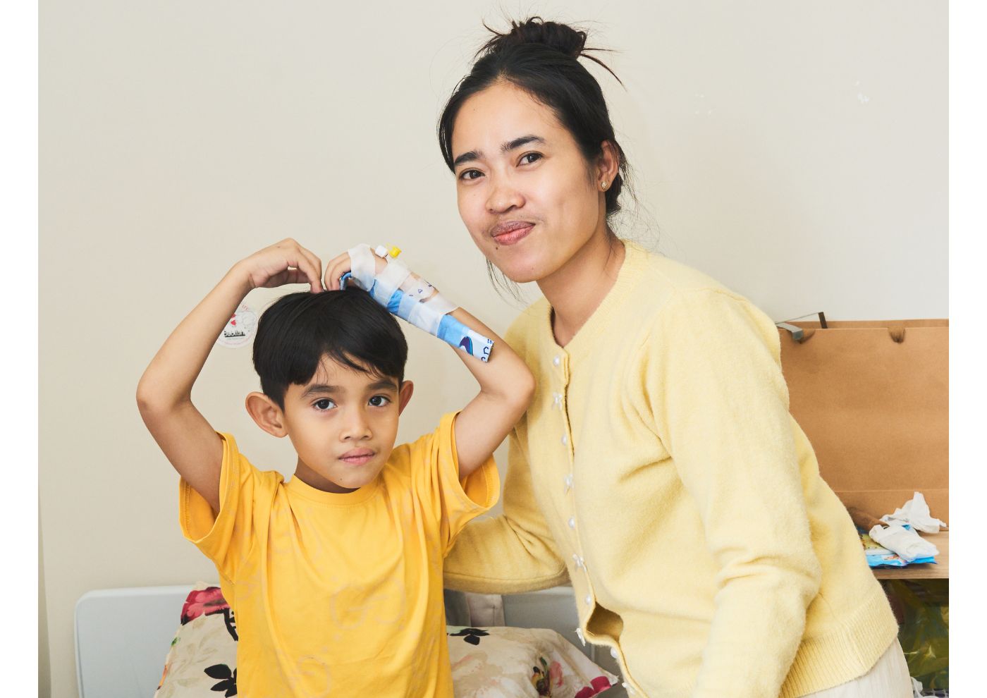 【カンボジア医療活動】小児がん患者story －神経芽腫と闘う5歳の少年－