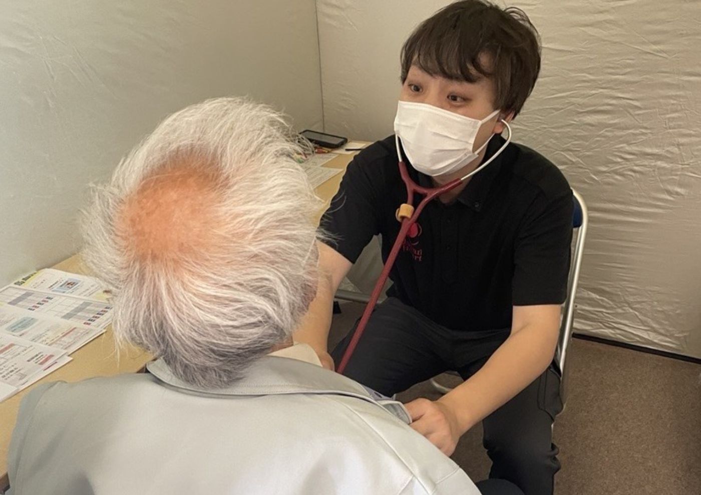 【災害支援・対策（iER）】輪島市門前で健康診断を実施