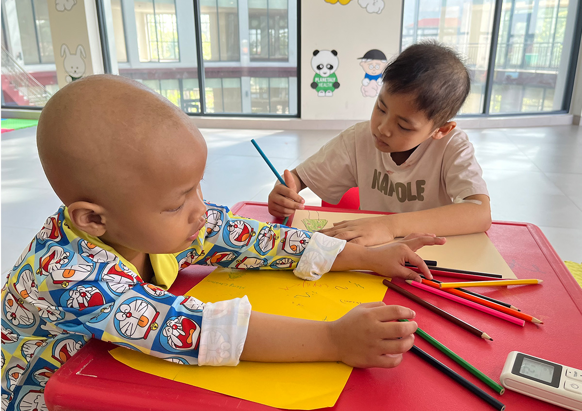 ジャパンハートアジア小児医療センター小児がんの子どもたち