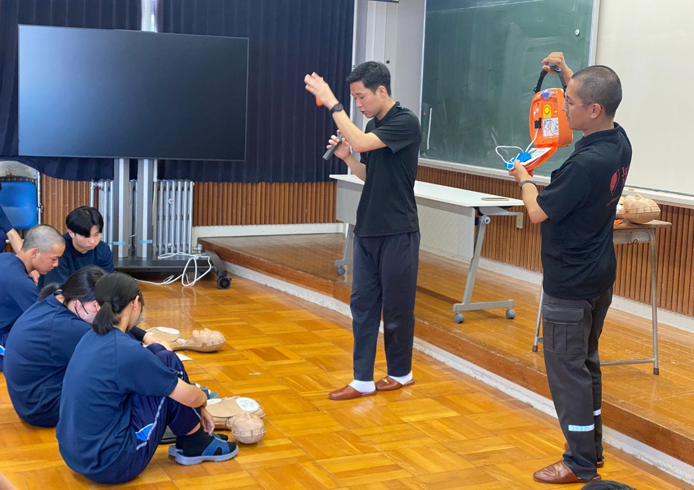 【災害支援・対策(iER)】能登の中高生を対象にBLS研修を実施