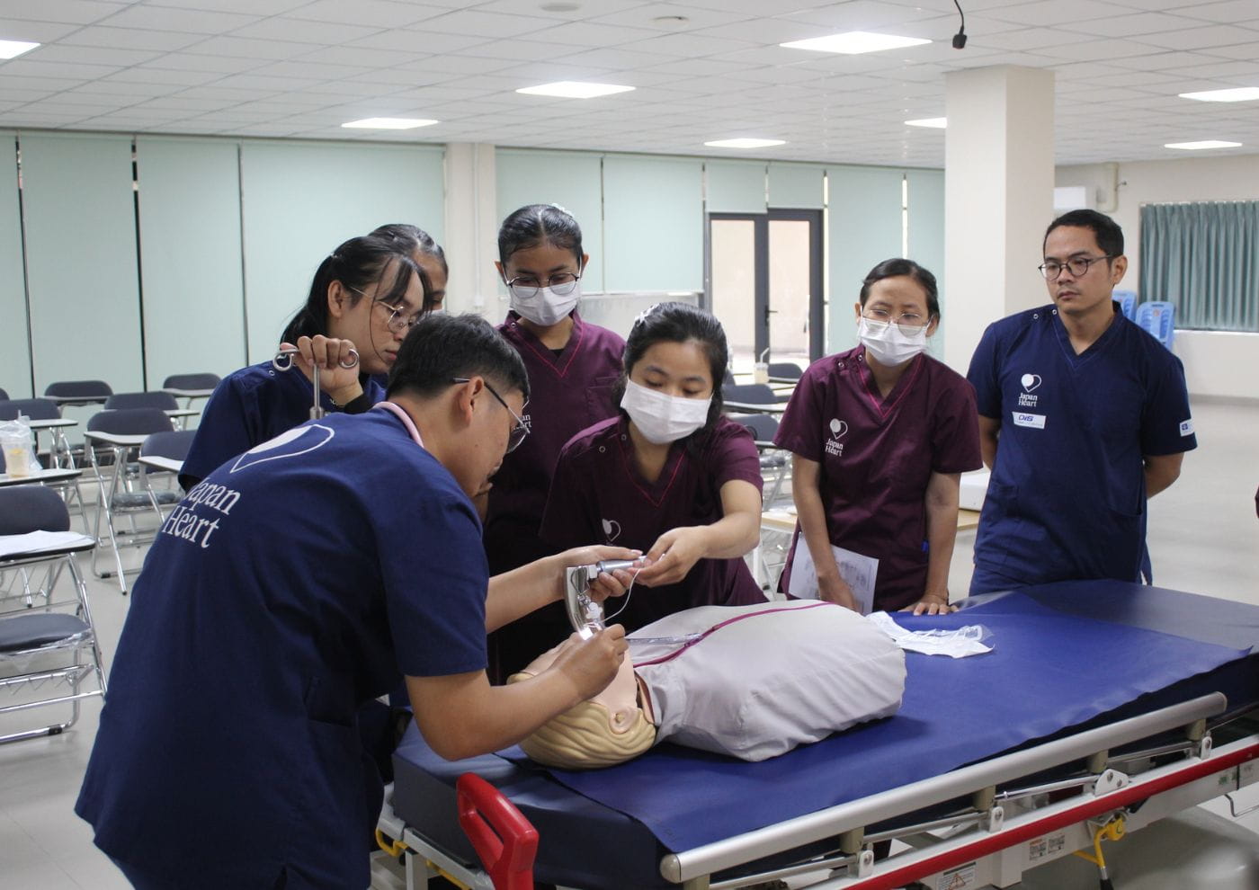【カンボジア医療活動】JHLS (Japan Heart Life Support)ージャパンハート独自の二次救命処置プログラム始動ー