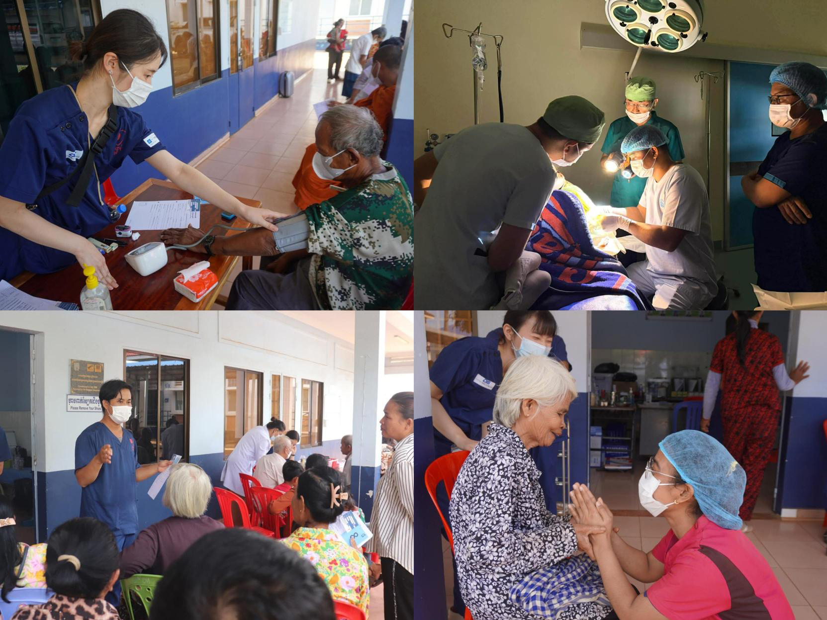 カンボジア 出張診療活動