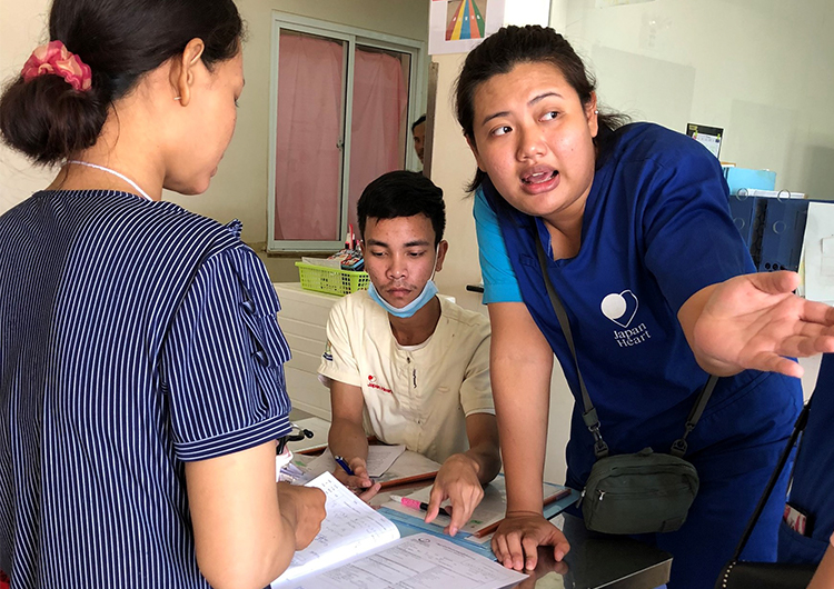 カンボジア人看護師の成長「どんな時も考え続けること」 カンボジア 看護師 ジャパンハート