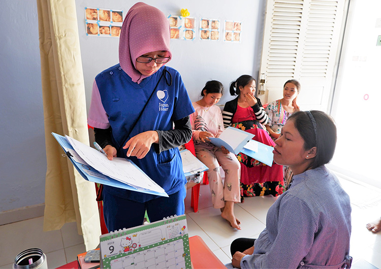 [Cambodia]Beginning my career as a Japan Heart midwife