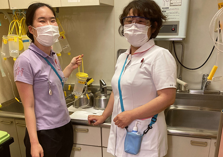 和気看護師のレポート / 新型コロナウィルスの院内感染が発生した「武蔵野中央病院」への医療支援活動