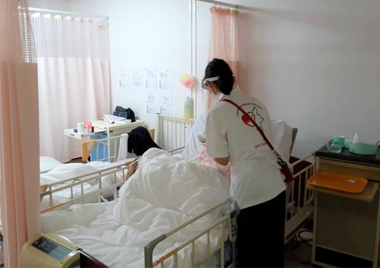 梅野看護師のレポート / 新型コロナウィルスの院内感染が発生した「武蔵野中央病院」への医療支援活動
