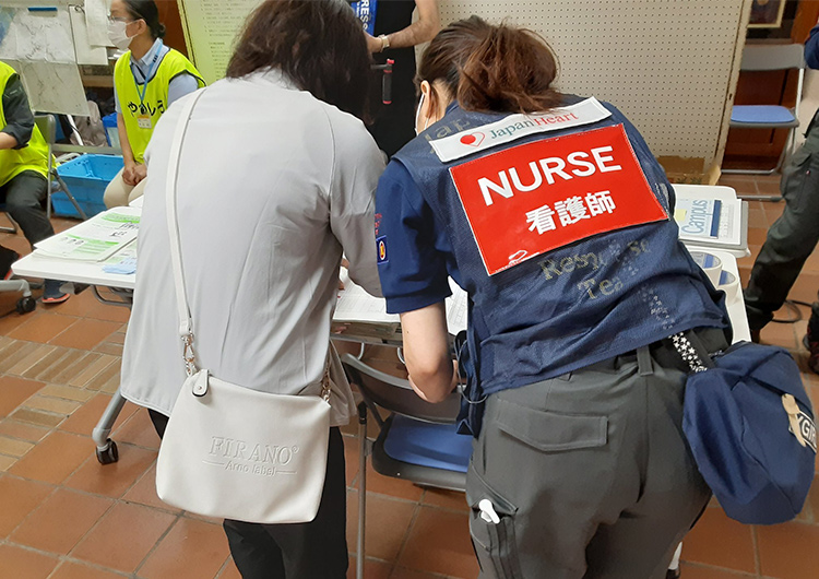 小林(岸川)看護師レポート／令和2年7月豪雨 緊急救援