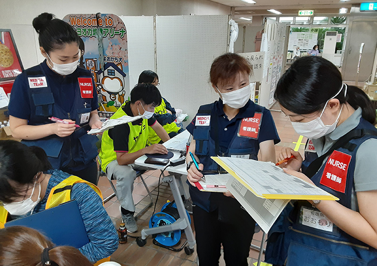 宮田看護師レポート／令和2年7月豪雨 緊急救援