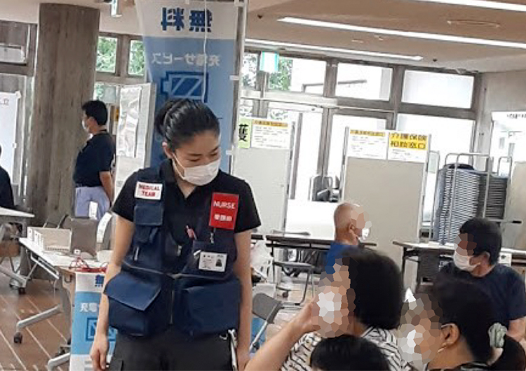 鈴木看護師レポート／令和2年7月豪雨 緊急救援