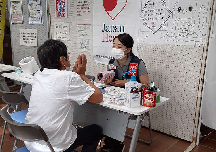 大森看護師レポート／令和2年7月豪雨 緊急救援 看護師 ジャパンハート