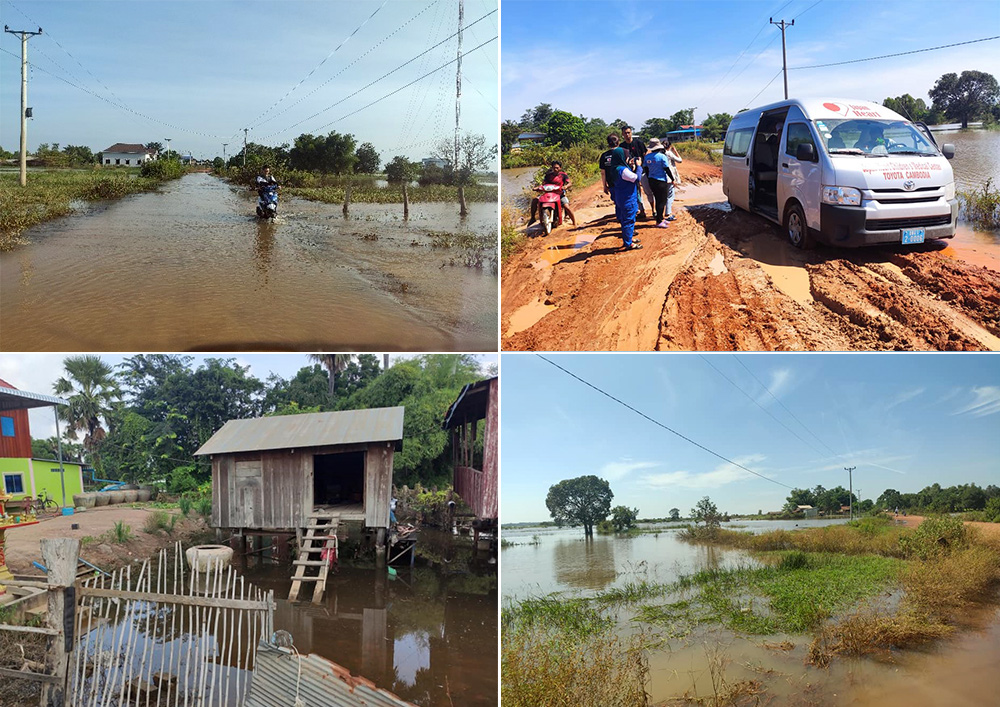 ジャパンハート カンボジアポーサット州洪水被災地緊急医療支援活動
