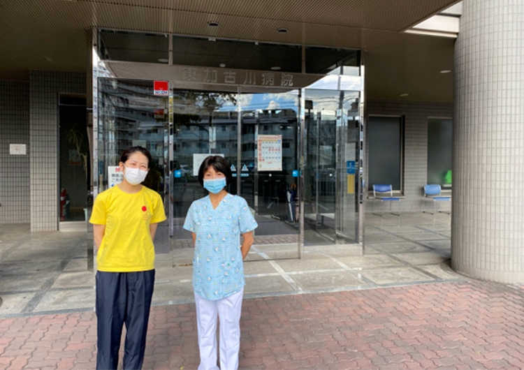 東加古川病院クラスター支援　 洞口看護師によるレポート