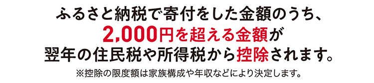 ふるさと納税で寄付をする