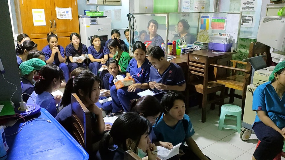激動のミャンマーで続ける医療活動