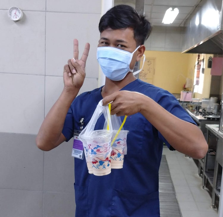 All for One 栄養から小児がん治療を支える カンボジア 栄養士