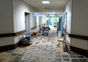 豪雨で被害甚大な福岡県久留米市へ医療チームを派遣し、人的・物的支援実施