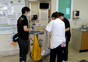 豪雨で被害甚大な福岡県久留米市へ医療チームを派遣し、人的・物的支援実施