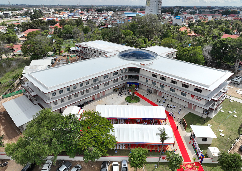 ジャパンハートアジア小児医療センター開設