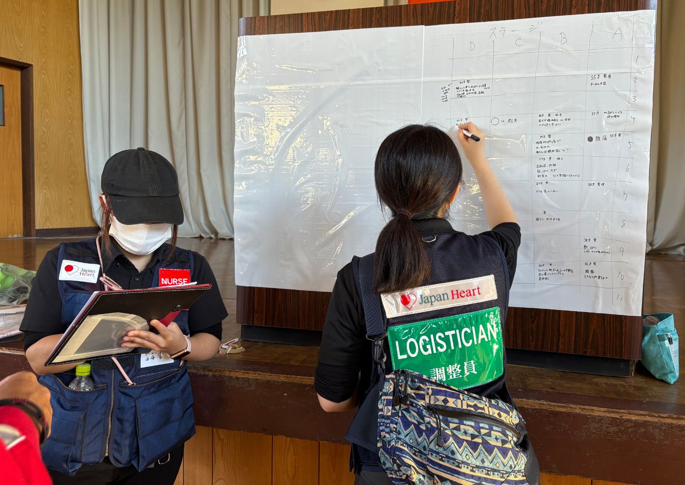 ジャパンハート iER 災害支援対策 イタリア型避難所運営