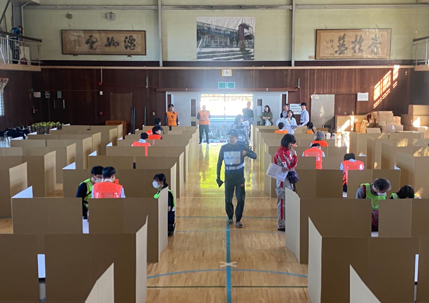 ジャパンハート iER 災害支援対策 イタリア型避難所運営