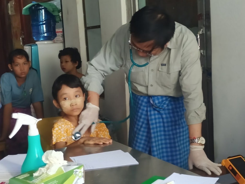 【ミャンマー医療活動】病院まで来られない患者さんたちのために ーワッチェ医療チームによる出張診療ー