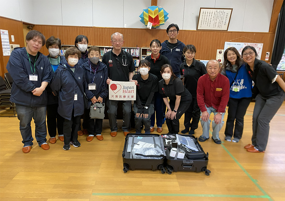 【災害支援・対策（iER）】輪島市で初の健康チェック会を開催