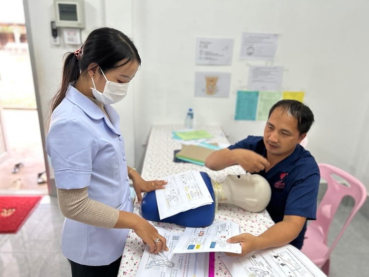 【ラオス】ともに積み重ねた3年目の今 ― ウドムサイ県病院と進む甲状腺治療の現場から