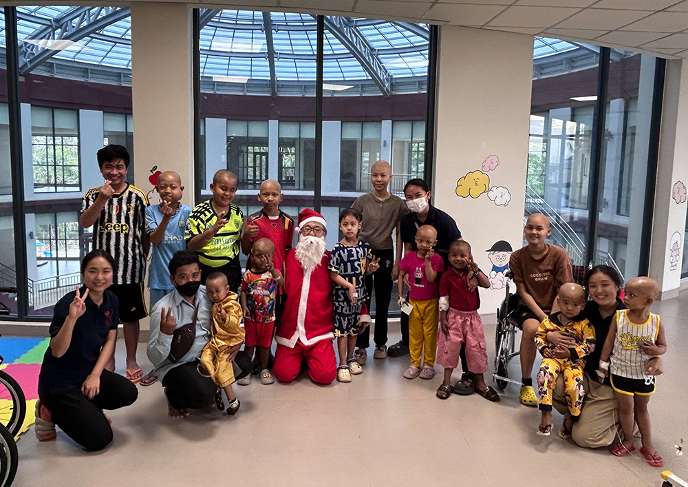 【アジア小児医療センター】新病院で迎えた、はじめてのクリスマス