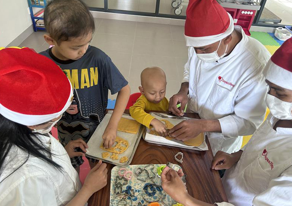 アジア小児医療センターで迎えた、はじめてのクリスマス