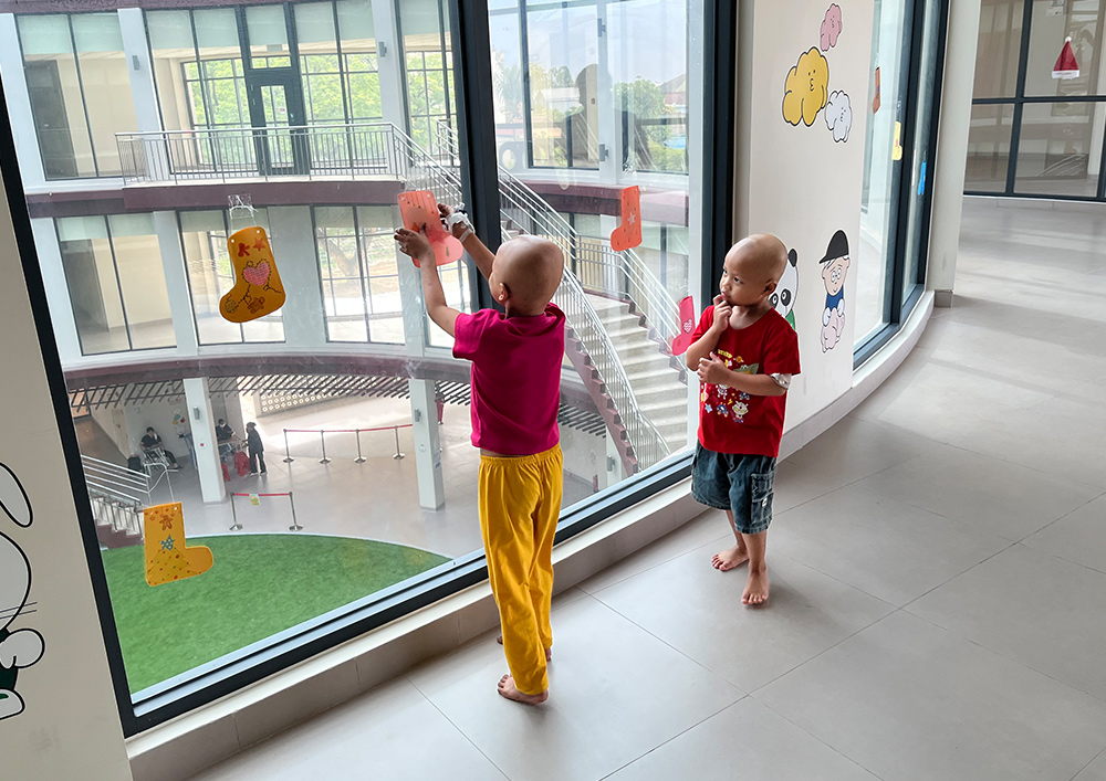 アジア小児医療センターで迎えた、はじめてのクリスマス