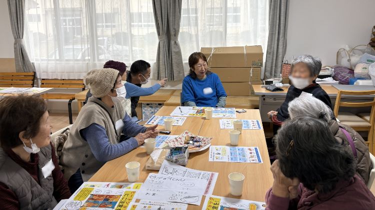 【災害支援・対策(iER)】能登半島地震 1月おしゃべり喫茶 活動レポート